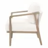 Essentials For Living Harbor Club Chair in LiveSmart Peyton-Pearl - Side - Essentials For Living Harbor Club Chair in LiveSmart Peyton-Pearl - Side