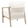 Essentials For Living Harbor Club Chair in LiveSmart Peyton-Pearl - Back Angled - Essentials For Living Harbor Club Chair in LiveSmart Peyton-Pearl - Back Angled