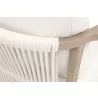 Essentials For Living Harbor Club Chair in LiveSmart Peyton-Pearl - Top back View - Essentials For Living Harbor Club Chair in LiveSmart Peyton-Pearl - Top back View