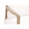 Essentials For Living Harbor Club Chair in LiveSmart Peyton-Pearl - Arm Angled Closeup