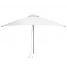 Cane-Line Harbour Parasol, W/Pulley 3x3 M, Aluminium w/Dusty white fabric