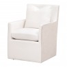 Essentials For Living Harmony Armchair with Casters - Front Side Angle