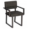 Woodard Harper Dining Armchair - Angled