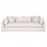  Essentials For Living Haven 96" Lounge Slipcover Sofa - Front Angle