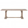 Essentials For Living Hayes Extension Dining Table - Front Extended