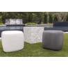 Sunset West Pebble End Table - Gray