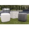 Sunset West Pebble End Table - Gray - Sunset West Pebble End Table - Gray