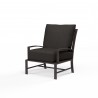 La Jolla Club Chair in Spectrum Carbon w/ Self Welt - Front Side Angle