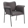 Heritage Accent Chair Brown- Front view 1