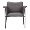 Heritage Accent Chair Brown- Front view 2