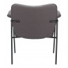 Heritage Accent Chair Brown- back view 1