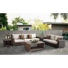 Coronado Wicker Sofa With Cushions - In Set