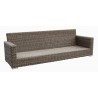 Coronado Wicker Sofa Without Cushions