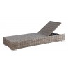 Coronado Wicker Adjustable Chaise Without Cushions - Lifestyle