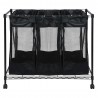  Triple Storage Organizer and Laundry Sorter - Long Side 