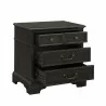 Hickory Creek 3 Drawer Nightstand-5 - Hickory Creek 3 Drawer Nightstand-5