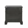 Hickory Creek 3 Drawer Nightstand-3 - Hickory Creek 3 Drawer Nightstand-3