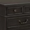 Hickory Creek 3 Drawer Nightstand-6 - Hickory Creek 3 Drawer Nightstand-6