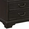 Hickory Creek 3 Drawer Nightstand-8 - Hickory Creek 3 Drawer Nightstand-8