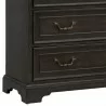 Hickory Creek 6 Drawer Chest- details 2 - Hickory Creek 6 Drawer Chest- details 2