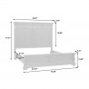 Hickory Creek King Panel Bed-dimension