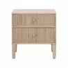Essentials For Living Highland 2-Drawer Nightstand - Front Angle - Essentials For Living Highland 2-Drawer Nightstand - Front Angle
