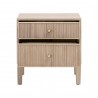 Essentials For Living Highland 2-Drawer Nightstand - Front Opened Angle