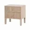 Essentials For Living Highland 2-Drawer Nightstand - Front Side Angle - Essentials For Living Highland 2-Drawer Nightstand - Front Side Angle