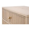 Essentials For Living Highland 2-Drawer Nightstand - Closeup Top Angle