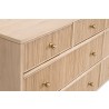 Essentials For Living Highland 8-Drawer Double Dresser - Closeup Angle