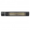 AZ Patio Heaters Wall Mount Black Electric Heater - Front Angle