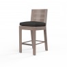 Laguna Barstool in Spectrum Carbon, No Welt - Front Side Angle
