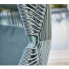 Cane-Line Hive Chair Dusty Green Closeup