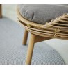 Cane-Line Hive Highback Chair W/Teak Legs