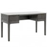 Sunpan Keldon Desk - Front Side Angle