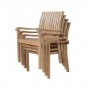 Aspen Stackable Armchair - Set of Four 6 - Aspen Stackable Armchair - Set of Four 6