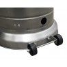 AZ Patio Heaters Outdoor Patio Heater in Stainless Steel - Base Angle