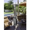 AZ Patio Heaters Outdoor Patio Heater in Stainless Steel - Lifestyle