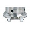 AZ Patio Heaters Outdoor Patio Heater in Stainless Steel - Base Angle