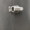 AZ Patio Heaters Outdoor Patio Heater in Hammered Silver - Detail
