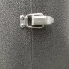 AZ Patio Heaters Outdoor Patio Heater in Hammered Silver - Detail - AZ Patio Heaters Outdoor Patio Heater in Hammered Silver - Detail