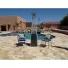 AZ Patio Heaters Glass Tube Patio Heater in Hammered Silver - Lifestyle - AZ Patio Heaters Glass Tube Patio Heater in Hammered Silver - Lifestyle