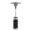 AZ Patio Heaters Outdoor Two-Toned Patio Heater in Stainless Steel and Black - Front View