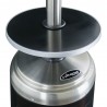 AZ Patio Heaters Outdoor Two-Toned Patio Heater in Stainless Steel and Black - Detail
