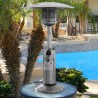 AZ Patio Heaters Tabletop Patio Heater in Stainless Steel - Lifestyle