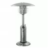 AZ Patio Heaters Tabletop Patio Heater in Stainless Steel - Front Angle - AZ Patio Heaters Tabletop Patio Heater in Stainless Steel - Front Angle