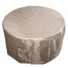 AZ Patio Heaters Round Fire Pit Cover - Front Top Angle