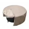 AZ Patio Heaters Round Fire Pit Cover - Detail - AZ Patio Heaters Round Fire Pit Cover - Detail