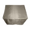 AZ Patio Heaters Square Fire Pit Cover - Front Top Angle