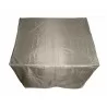 AZ Patio Heaters Square Fire Pit Cover - Front Top Angle - AZ Patio Heaters Square Fire Pit Cover - Front Top Angle